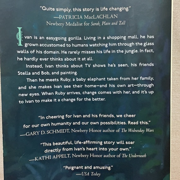 📚2/$6 The One and Only Ivan #1 in Series - Picture 3 of 15